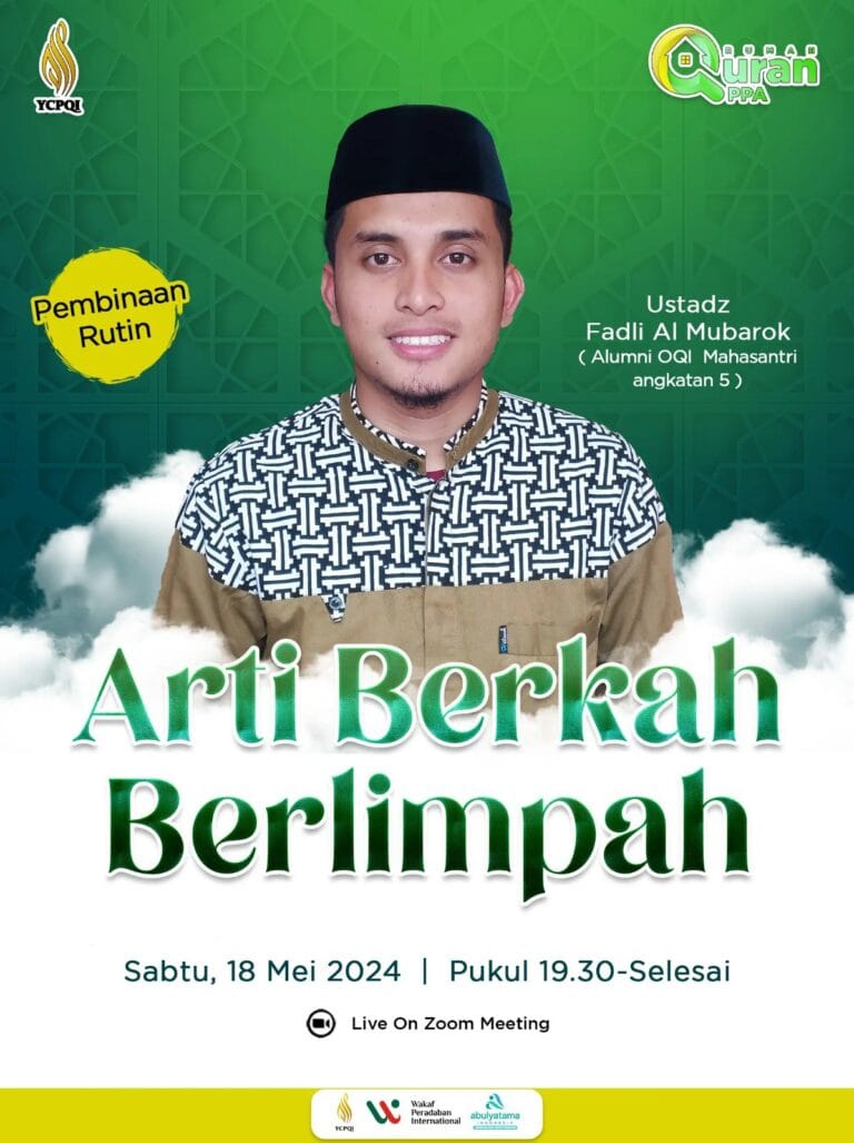 Pembinaan Rutin Cabang RQ PPA: 18 Mei 2024