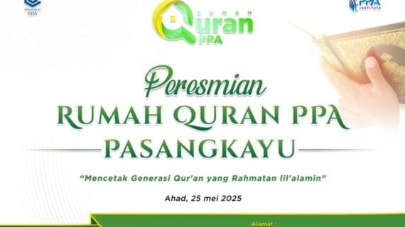 Peresmian Rumah Qur’an PPA Cabang Pasangkayu