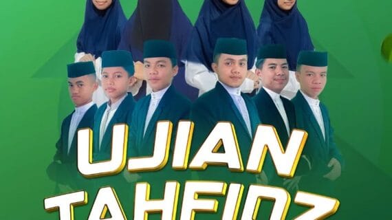 Ujian Tahfidz Santri Mukim angkatan 4 Rumah Qur'an PPA Gorontalo
